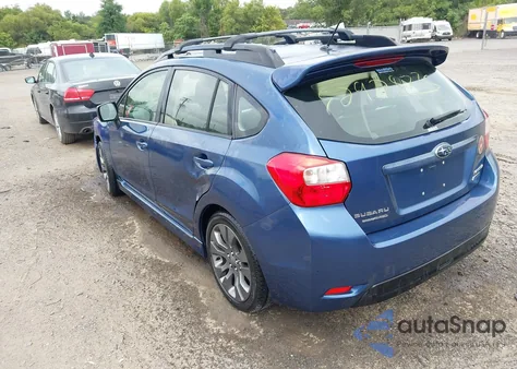 2012 Subaru Impreza 2.0I Sport Premium из США, поврежденный, VIN JF1GPAL64CG236393